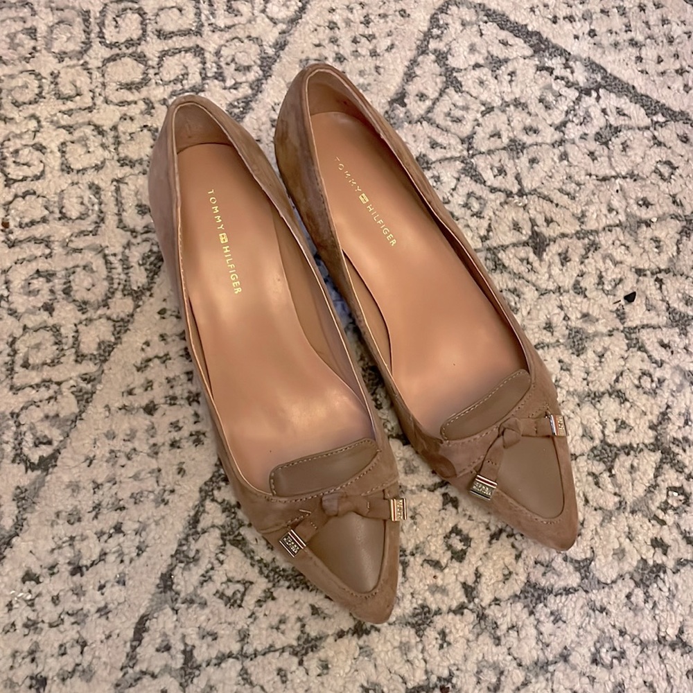 Tommy Hilfiger suede leather like new 7